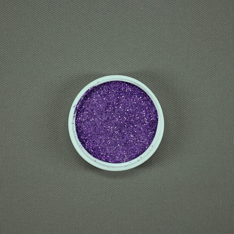 Фиолетовый — глиттер (блестки)