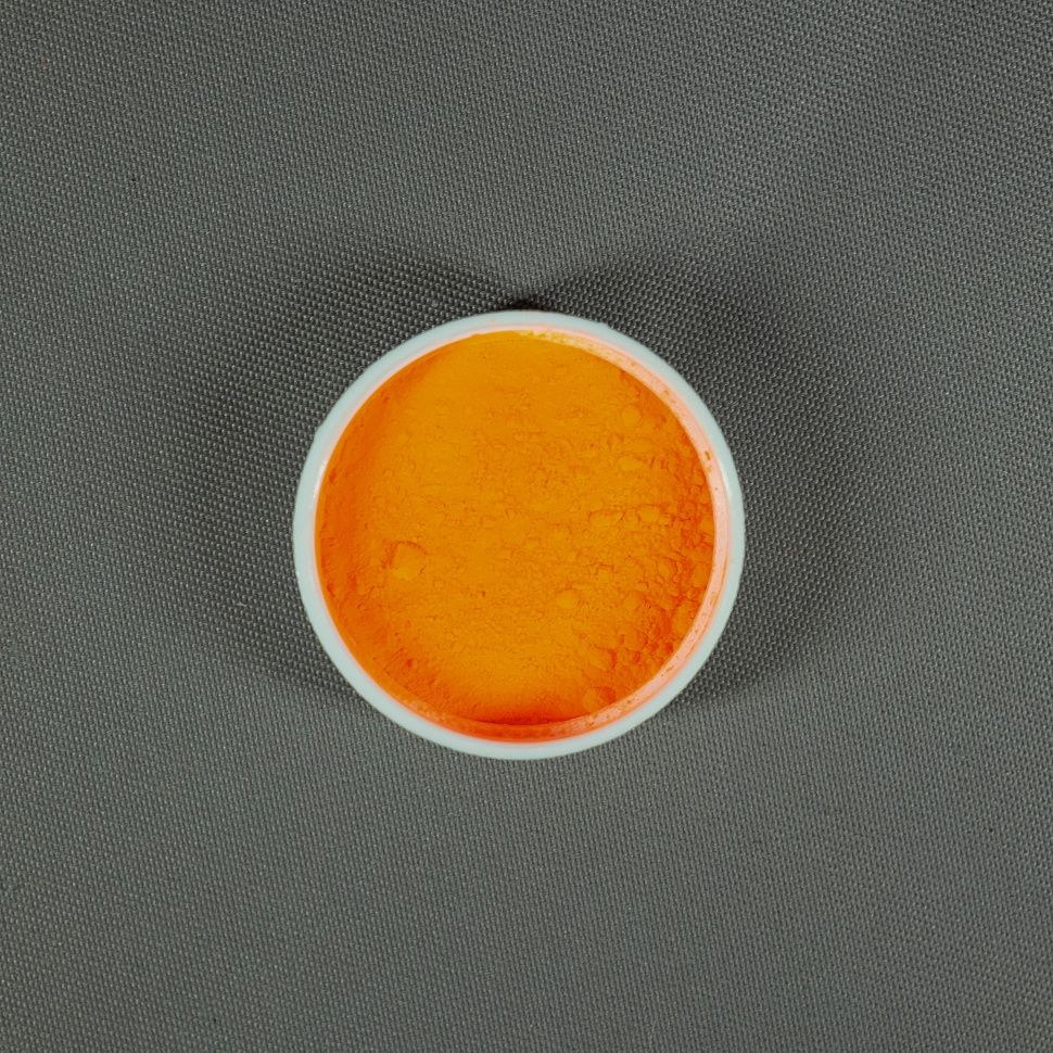 Неоновый оранжевый — пигмент сухой матовый
