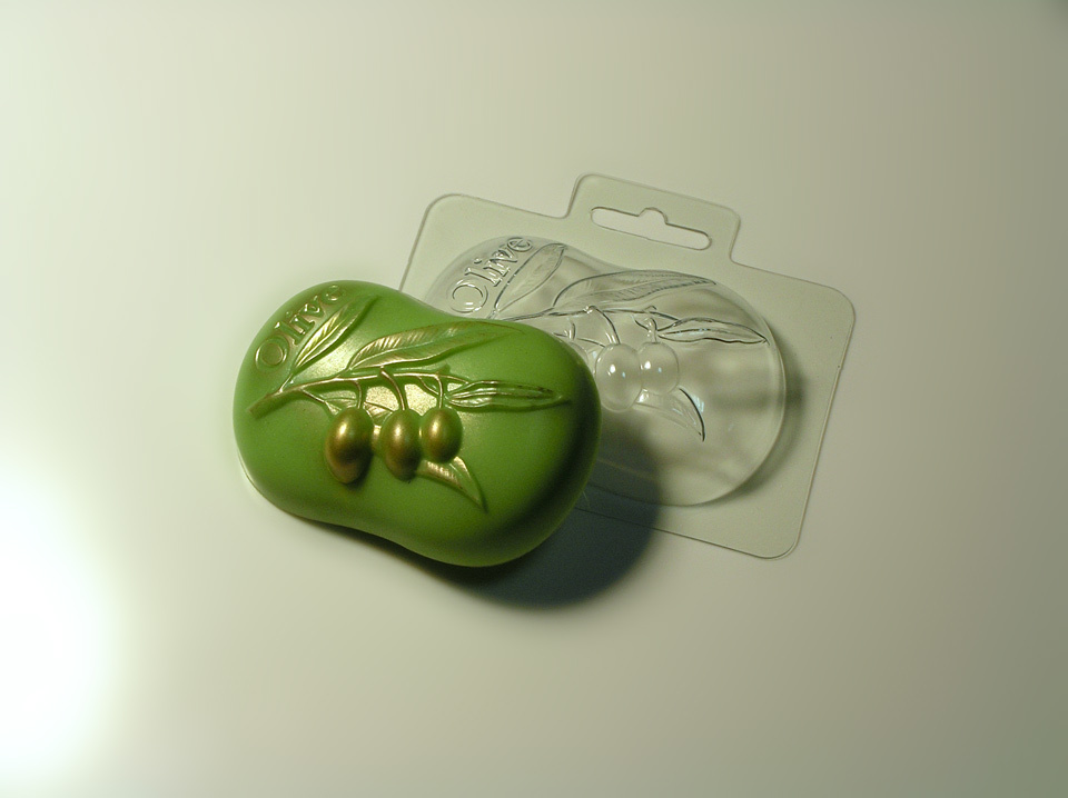 Олива — форма пластиковая для мыла