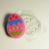 Яйцо с узором №2 — форма пластиковая для мыла