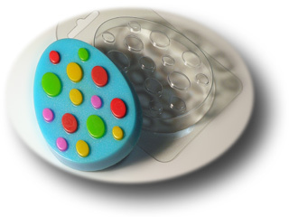 Яйцо с узором №3 — форма пластиковая для мыла