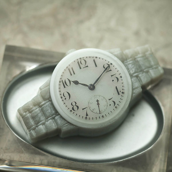Часы наручные/Металлический браслет — форма пластиковая для мыла