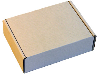 Коробочка крафт прямоугольная белая (145*105*44 мм)