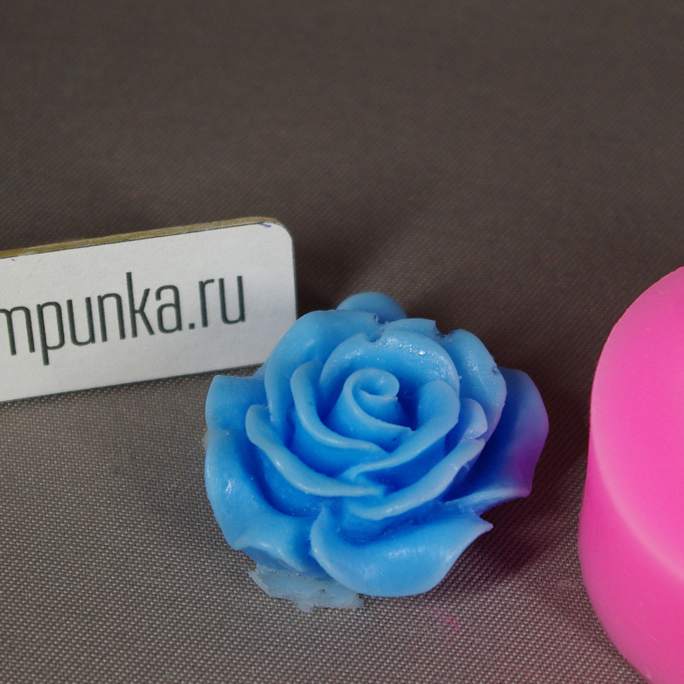 Роза Юнона 3D — форма силиконовая для мыла