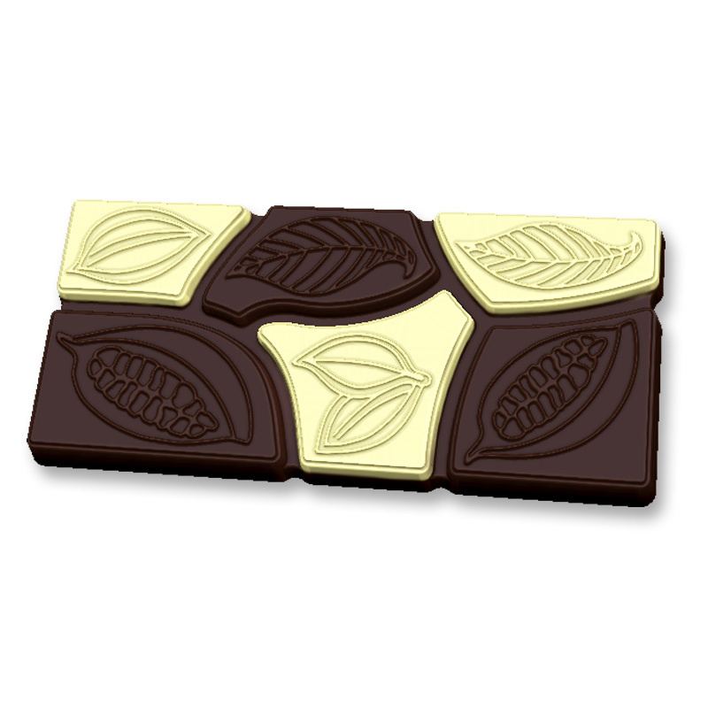 Какао дольки — форма пластиковая для шоколада