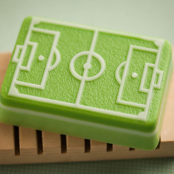 Футбольное поле — форма пластиковая для мыла