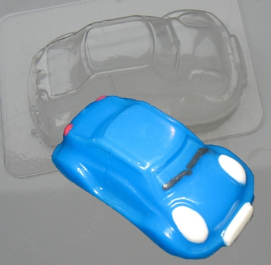 Автомобиль — форма пластиковая для мыла