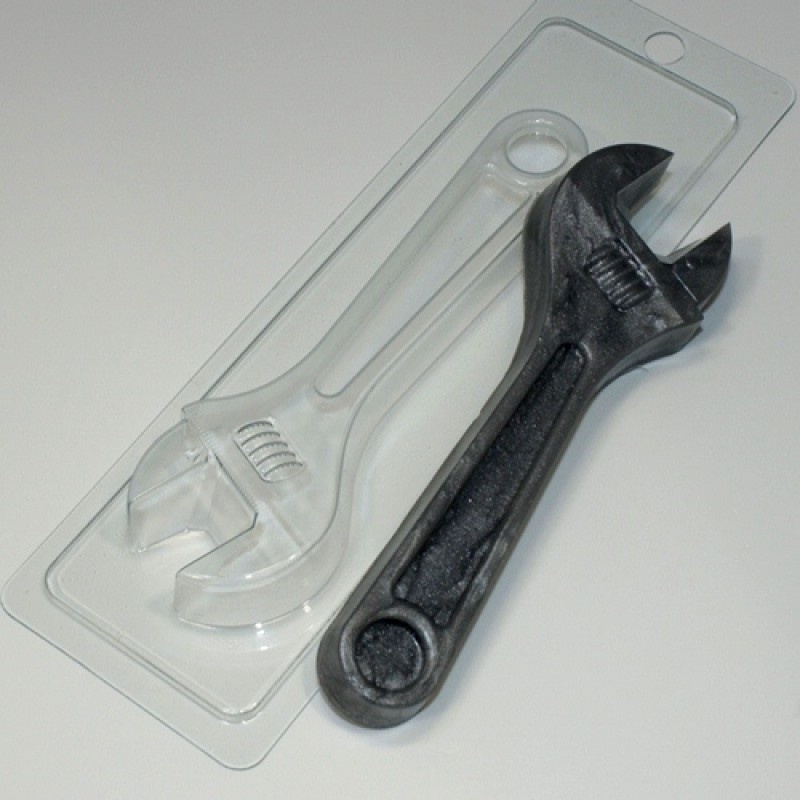 Ключ гаечный разводной — форма пластиковая для мыла