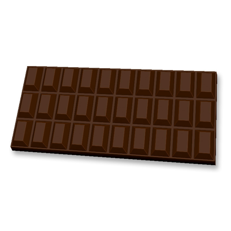 Темный — форма пластиковая для шоколада
