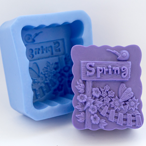 Весна — силиконовая формочка для мыла