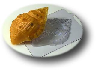 Морская ракушка малая — форма пластиковая для мыла