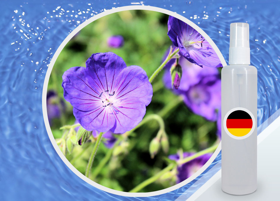 Стандартизированная цветочная вода Герани (Германия)