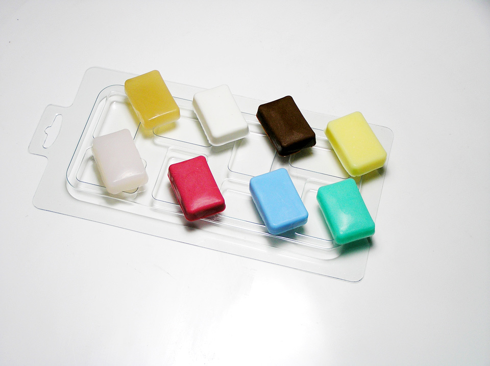 Прямоугольник-мини ML15 — форма пластиковая для мыла