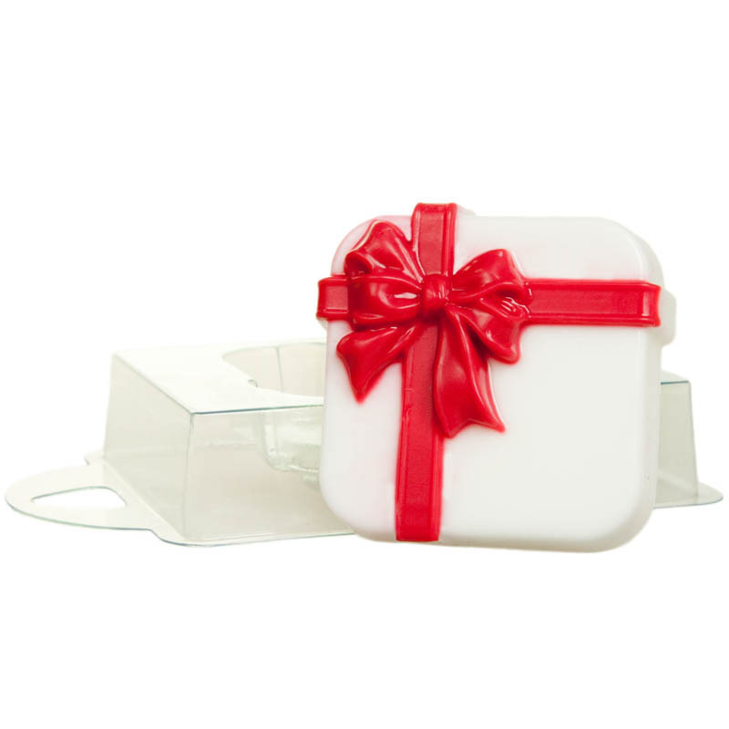 Коробка с подарками — форма пластиковая для мыла