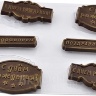 Шоко-поздравляшки 3 — форма пластиковая для шоколада
