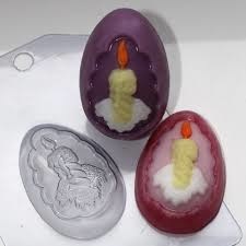 Яйцо/Свеча — форма пластиковая для мыла