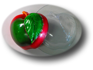 Яблочко — форма пластиковая для мыла