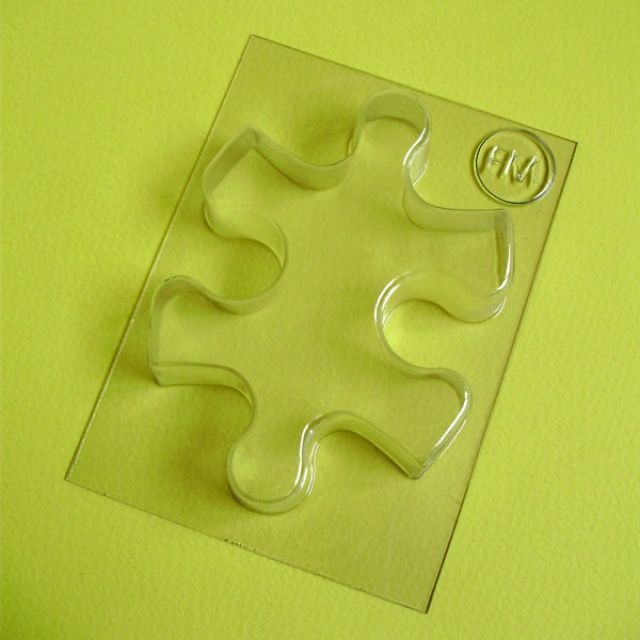 Пазл 01 — форма пластиковая для мыла