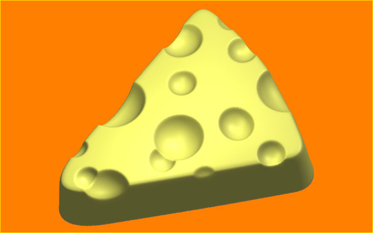 Сыр — форма пластиковая для мыла