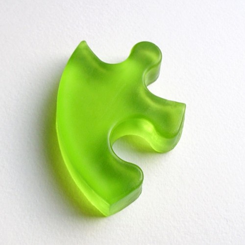 Пазл 07 — форма пластиковая для мыла