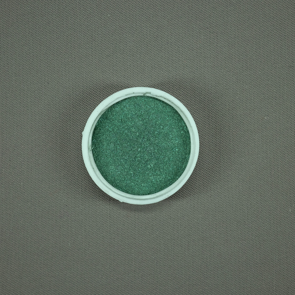 Темно-зеленый — пигмент сухой перламутровый