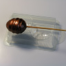 Яйцо спиральное на палочке — форма пластиковая для шоколада