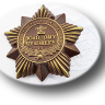 Орден «Золотому человеку» — форма пластиковая для шоколада