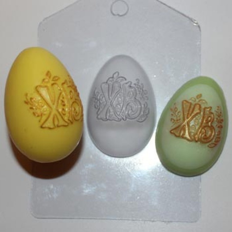 Яйцо/ХВ — форма пластиковая для мыла