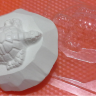 Черепашка на камне — форма пластиковая для мыла