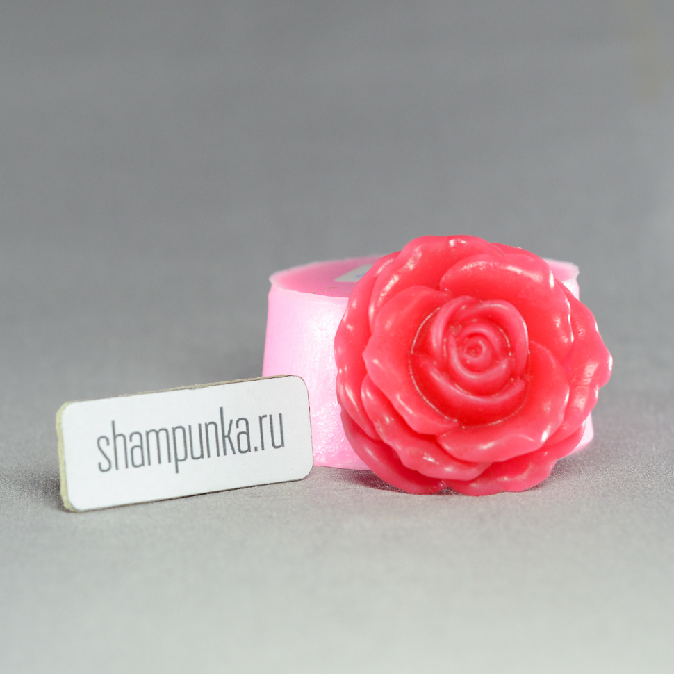 Роза Августина 3D — форма силиконовая для мыла