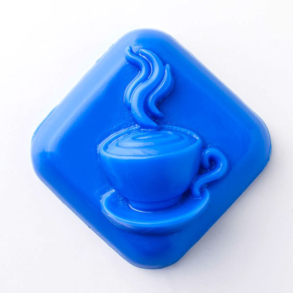 Горячая чашка — форма пластиковая для мыла