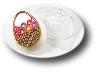 Корзина с яйцами — форма пластиковая для мыла