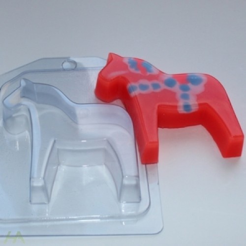 Шведская лошадка — форма пластиковая для мыла