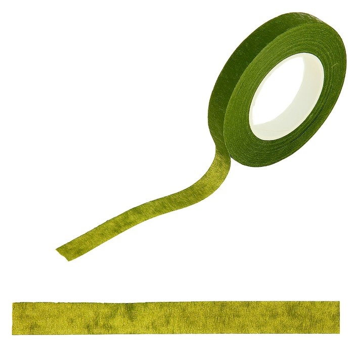 Тейп-лента Зелёная 1,2 см*27,3 м