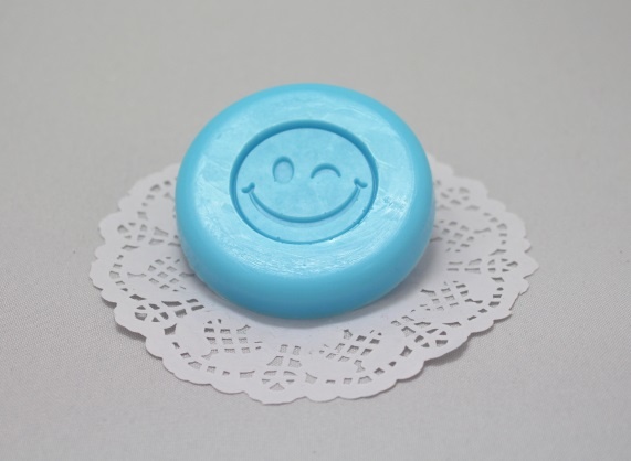 Смайл — штамп силиконовый для мыла