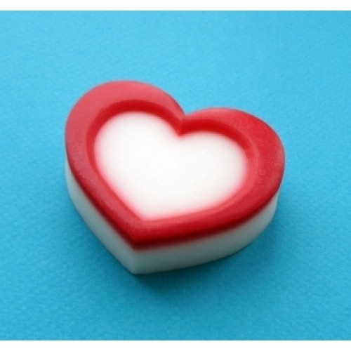 Романтика (сердце-рамка) — форма пластиковая для мыла