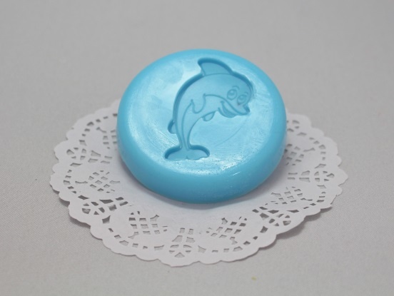 Дельфин — штамп силиконовый для мыла