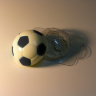 Футбольный мяч 2 — Форма пластиковая для мыла