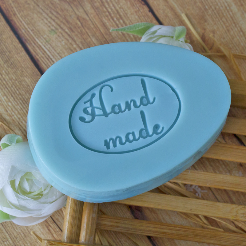 Hand made — штамп силиконовый для мыла