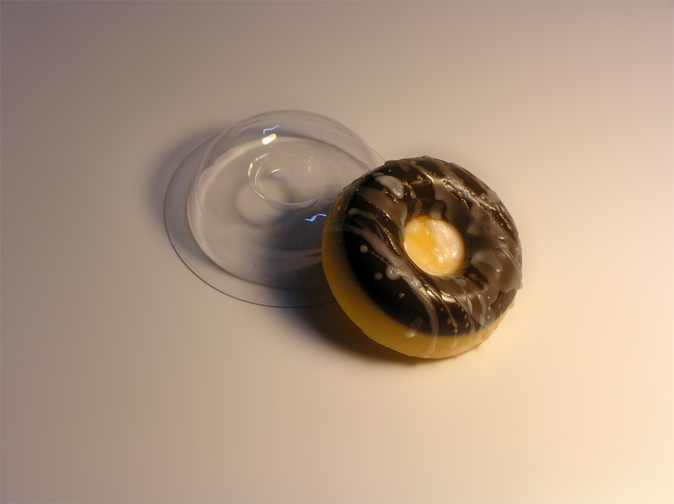 Пончик — форма пластиковая для мыла