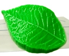Осенний листок — форма пластиковая для мыла