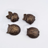 Шоко-совы — форма пластиковая для шоколада