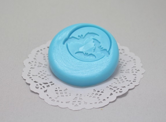 Летучие мыши — штамп силиконовый для мыла