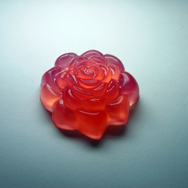 Декор (роза) — форма пластиковая для мыла