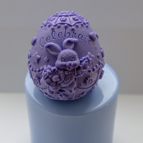 Пасхальное яйцо 3D — 3D форма силиконовая для мыла