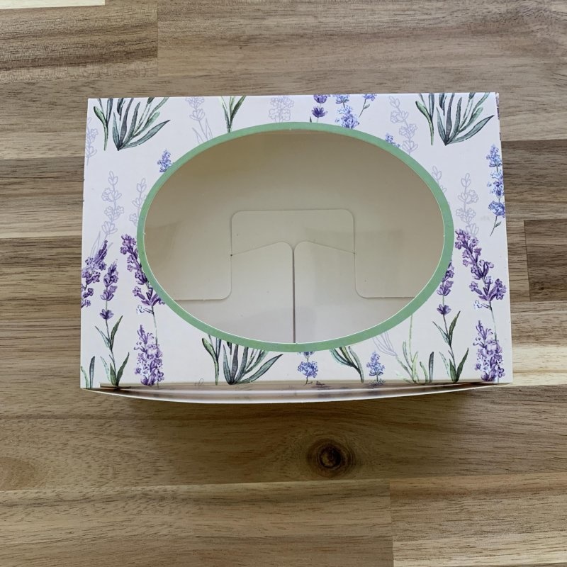 Прованс — коробочка подарочная с окошком (15,5*11*4 см)