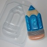 Карандаш — форма пластиковая для мыла