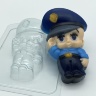 Малыш / Полицейский — форма пластиковая для мыла