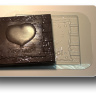 Любовное послание — форма пластиковая для шоколада
