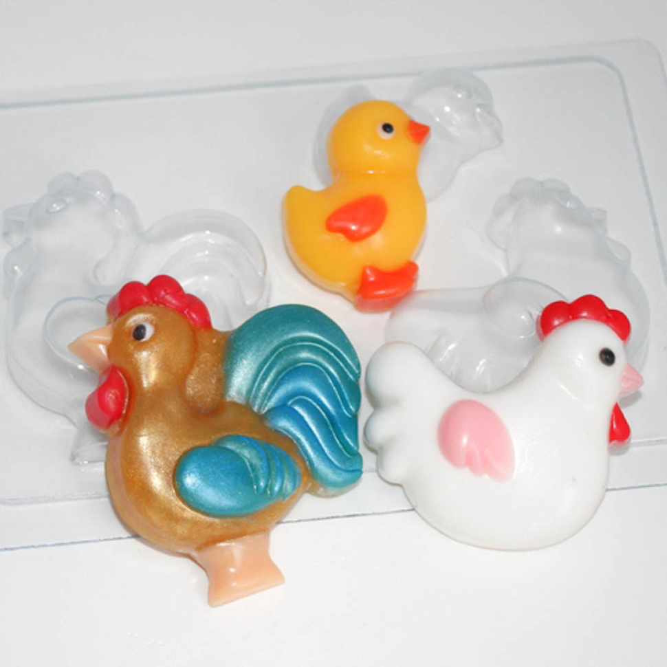 Семейка Петуховых — форма пластиковая для мыла